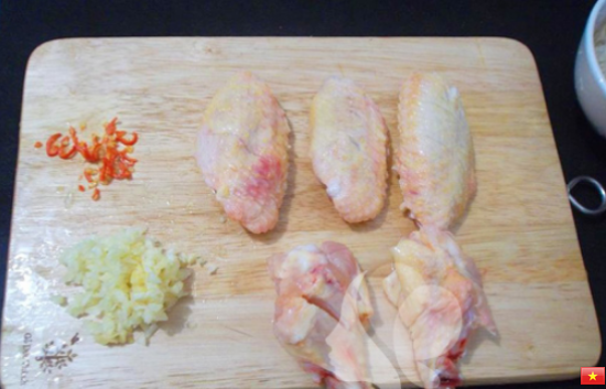 Cách làm món cánh gà nướng sả 1