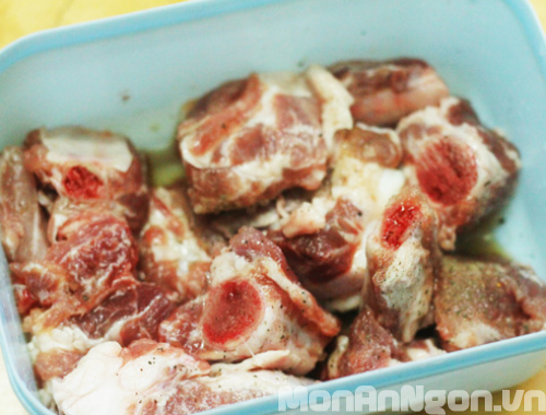 Cách làm món sườn xào chua ngọt Miền Nam 2