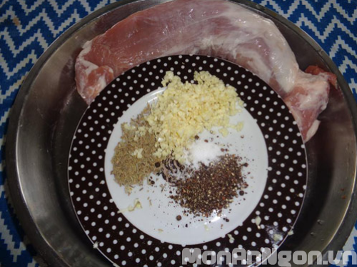Cách làm món thịt heo chiên khô 1